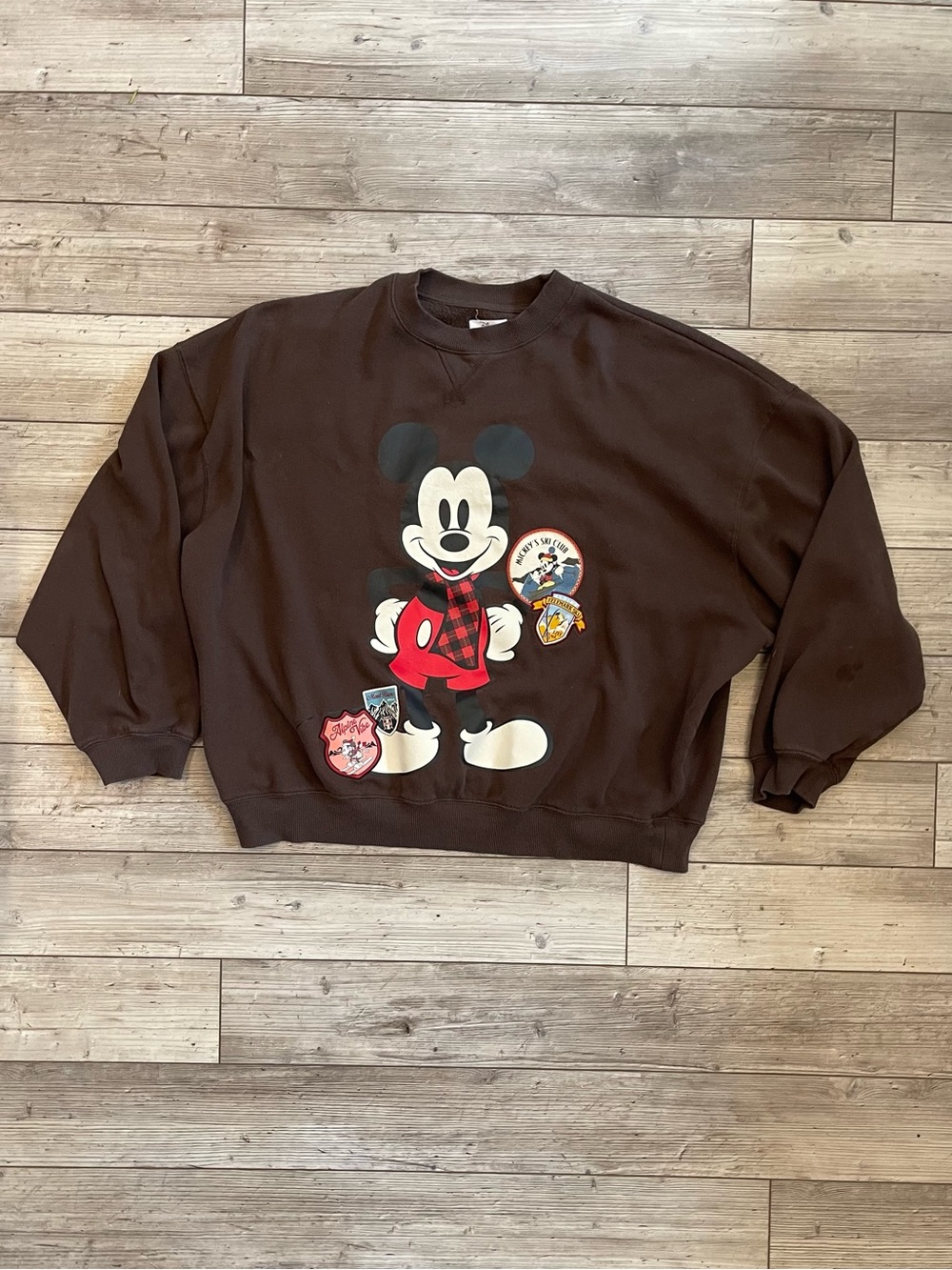 Disney | Mickey Ski Club Crewneck Sweatshirt | Size: XXL